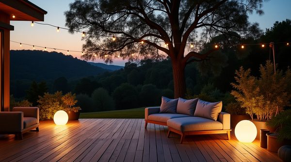 Outdoor lighting: illuminating spaces with style and safety